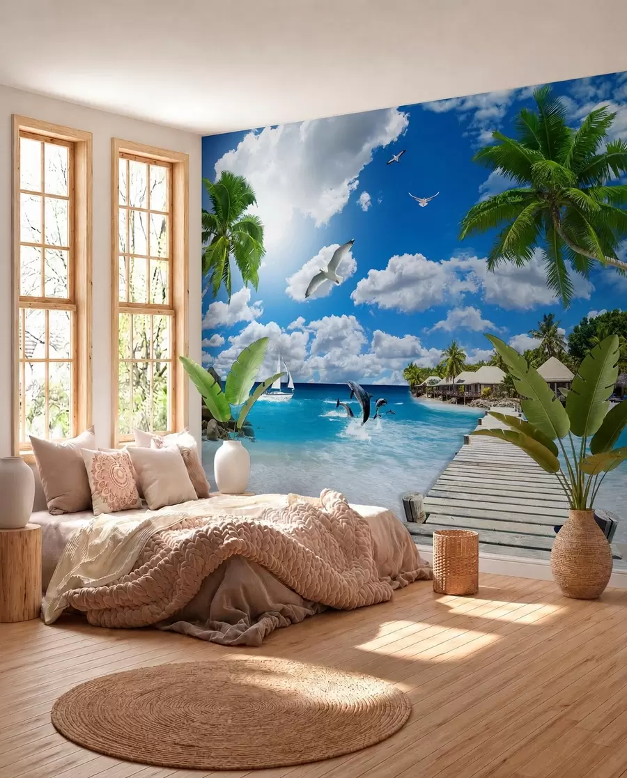 zidne murale Rajski otok u06969