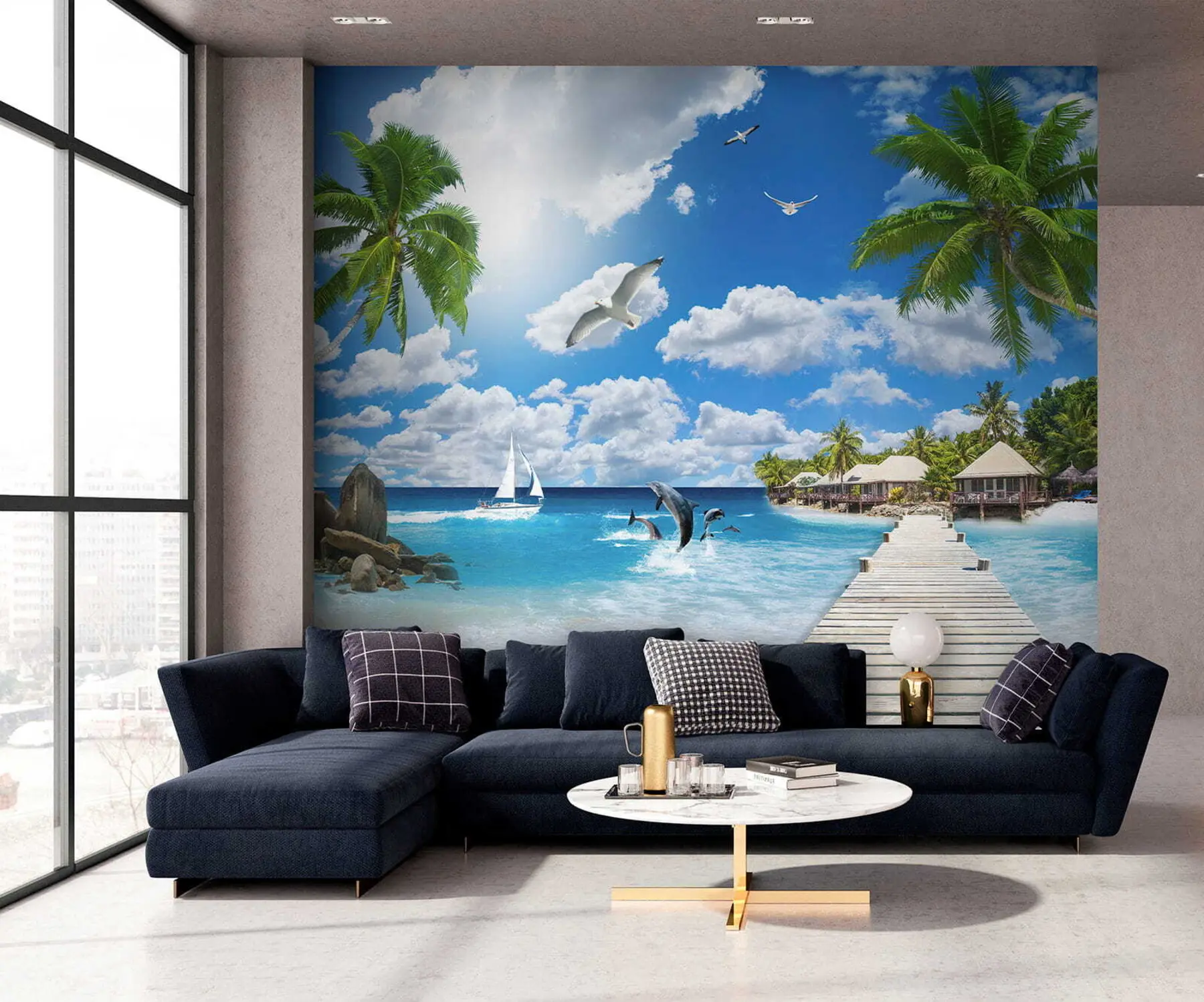 zidne murale Rajski otok u06969