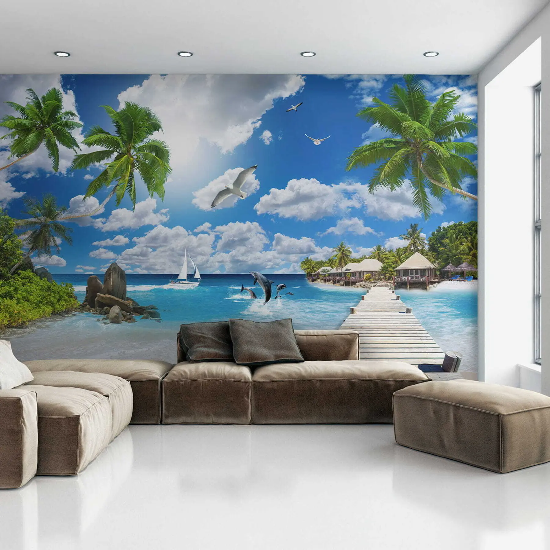 zidne murale Rajski otok u06969
