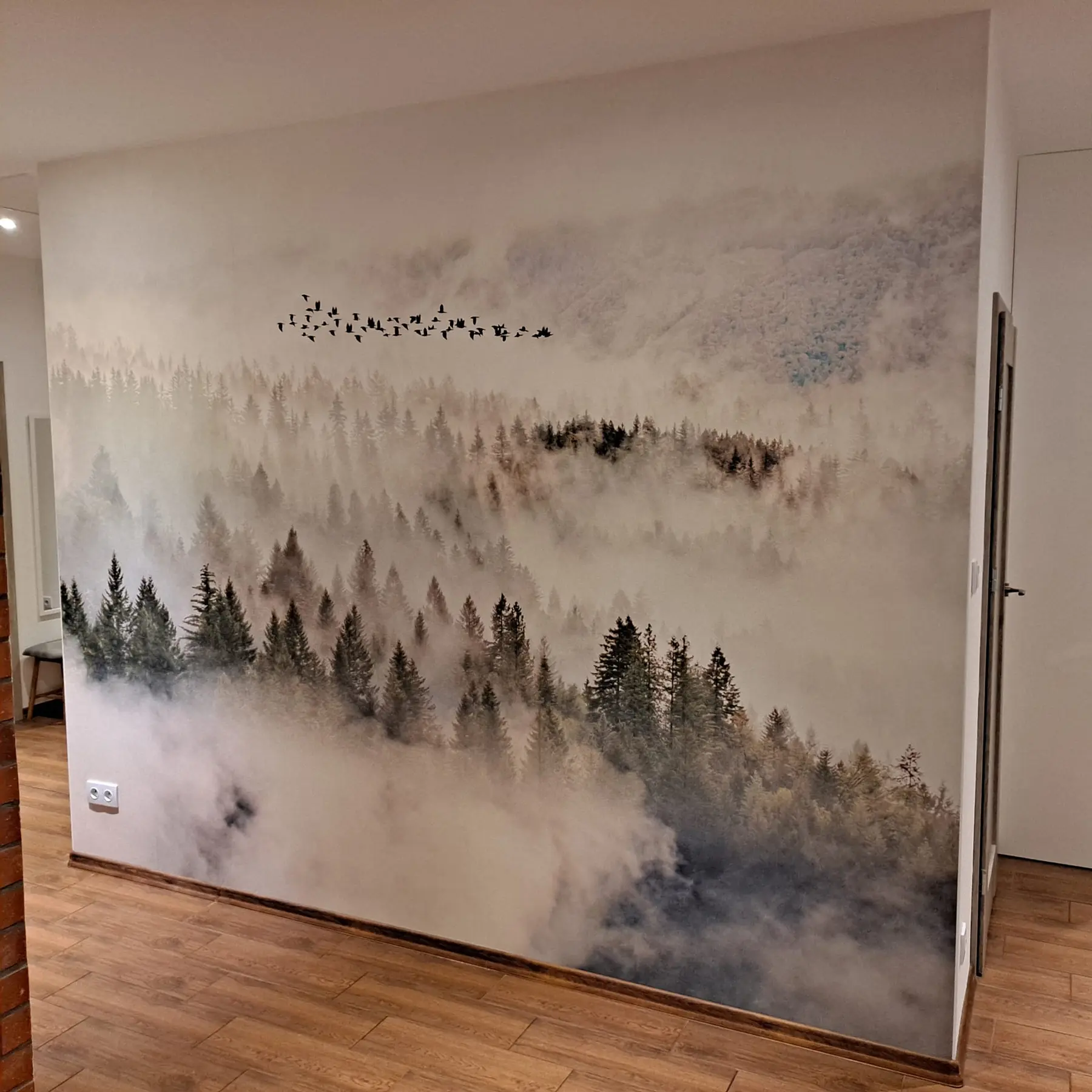 zidne murale Oblak, nebo i planina u13823