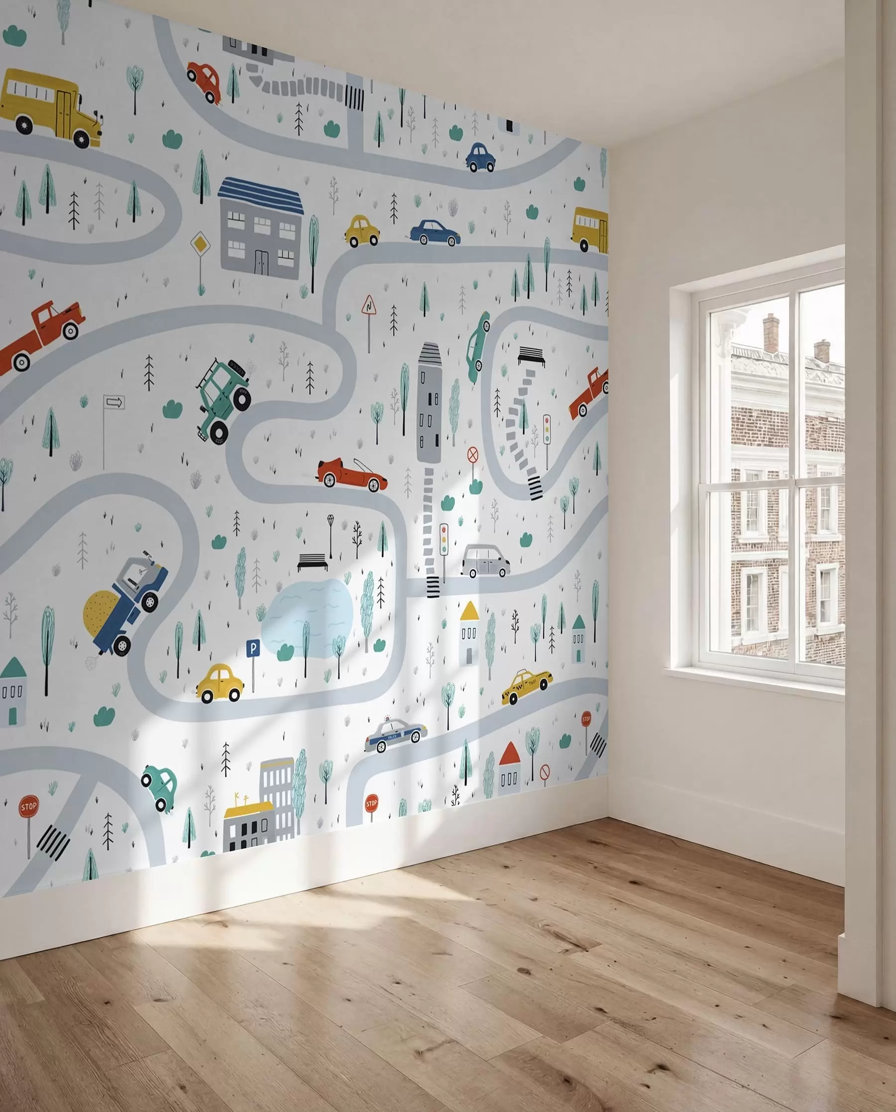 zidne murale Labirint automobila u19938