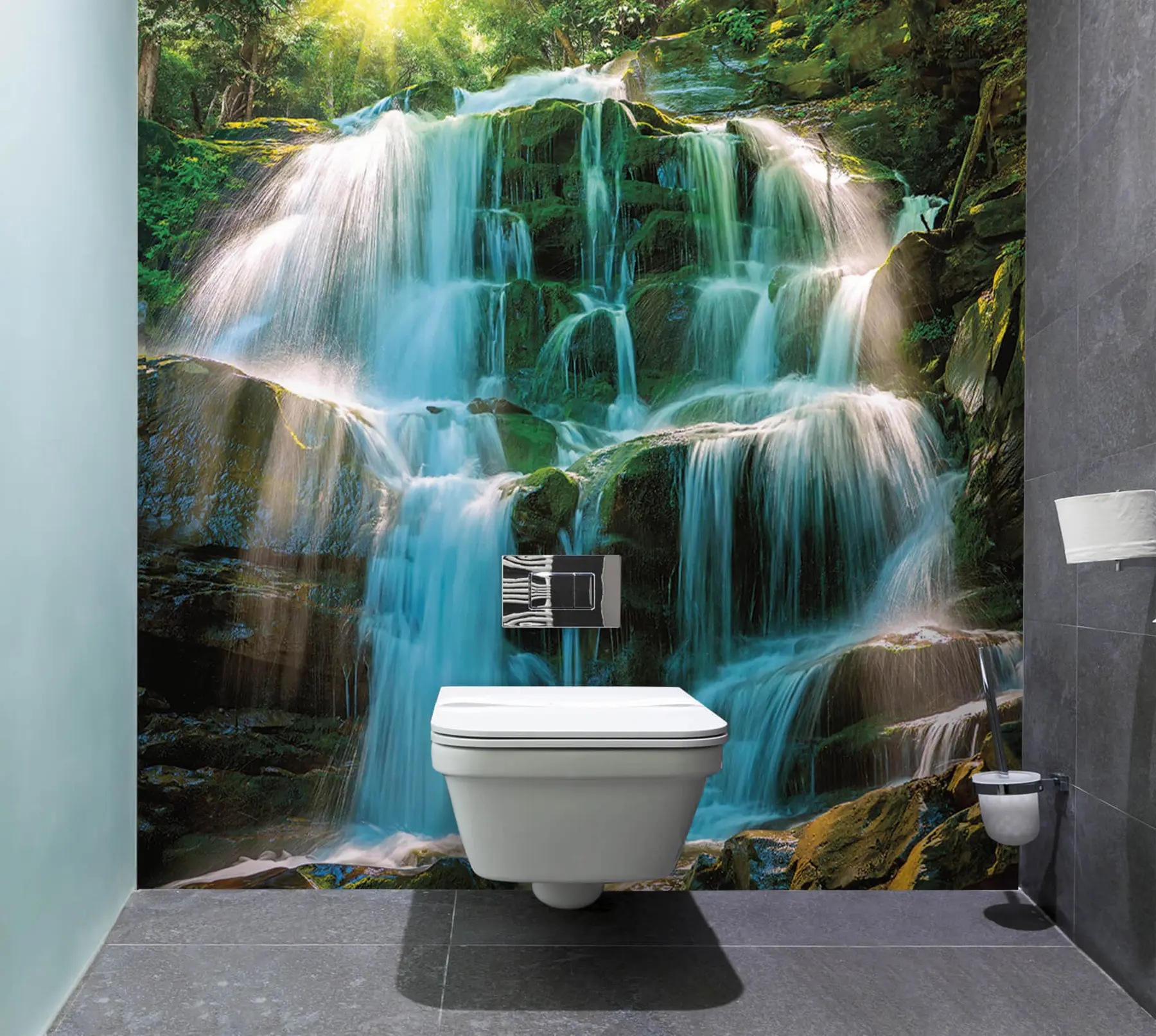 zidne murale Azure Falls u26143