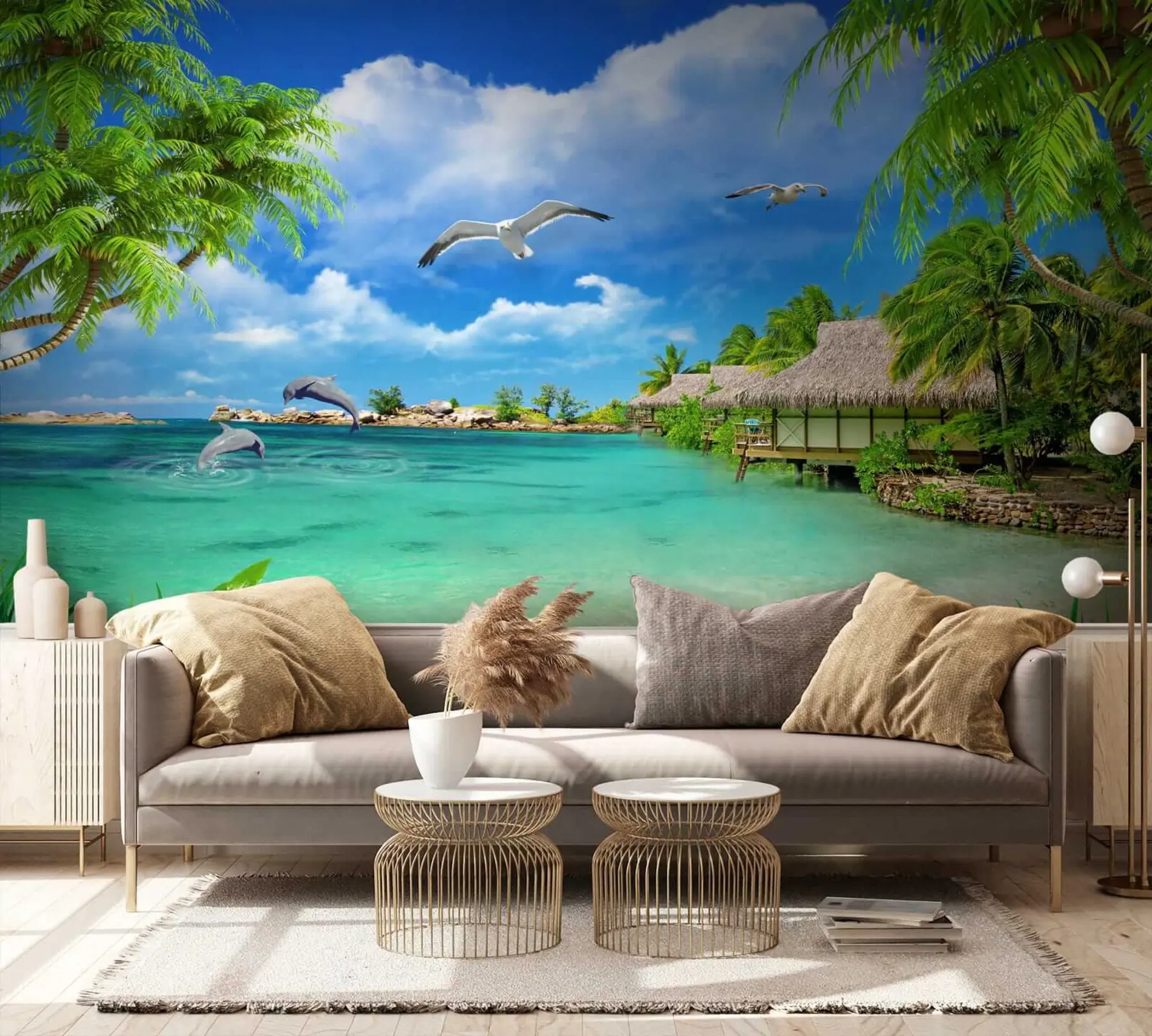 zidne murale Rajski otok u26969