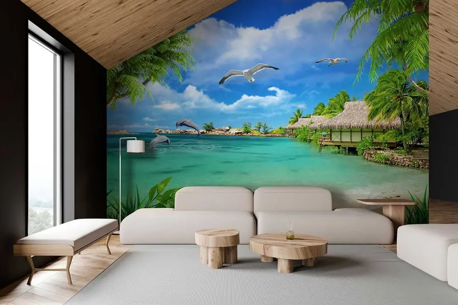 zidne murale Rajski otok u26969