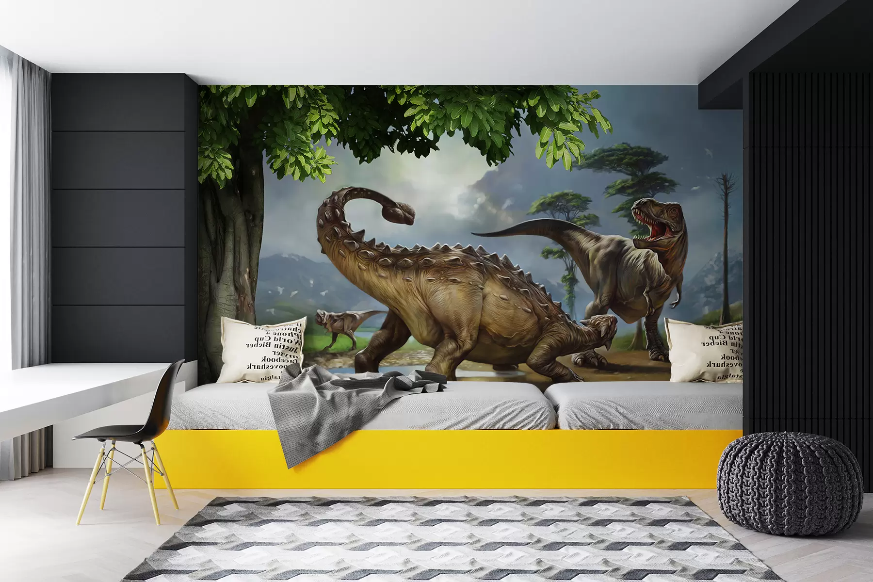 zidne murale Park dinosaura u28674