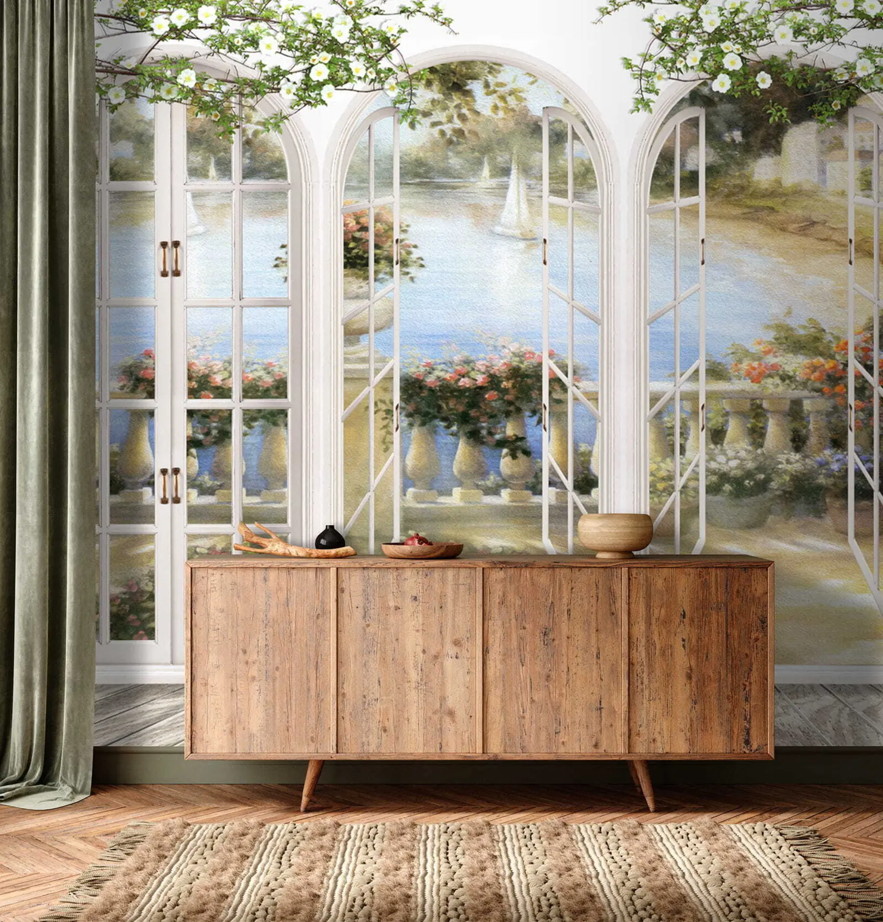 zidne murale Rajski kutak u21592