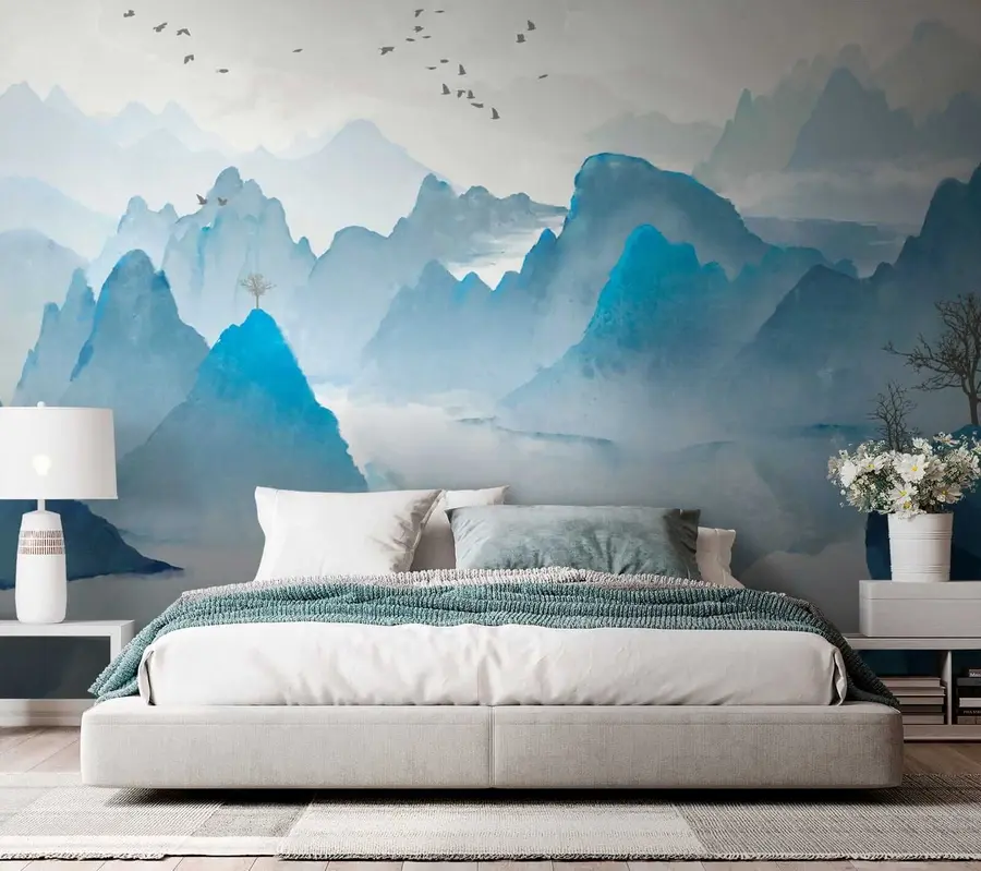 zidne murale Plave planine u32523