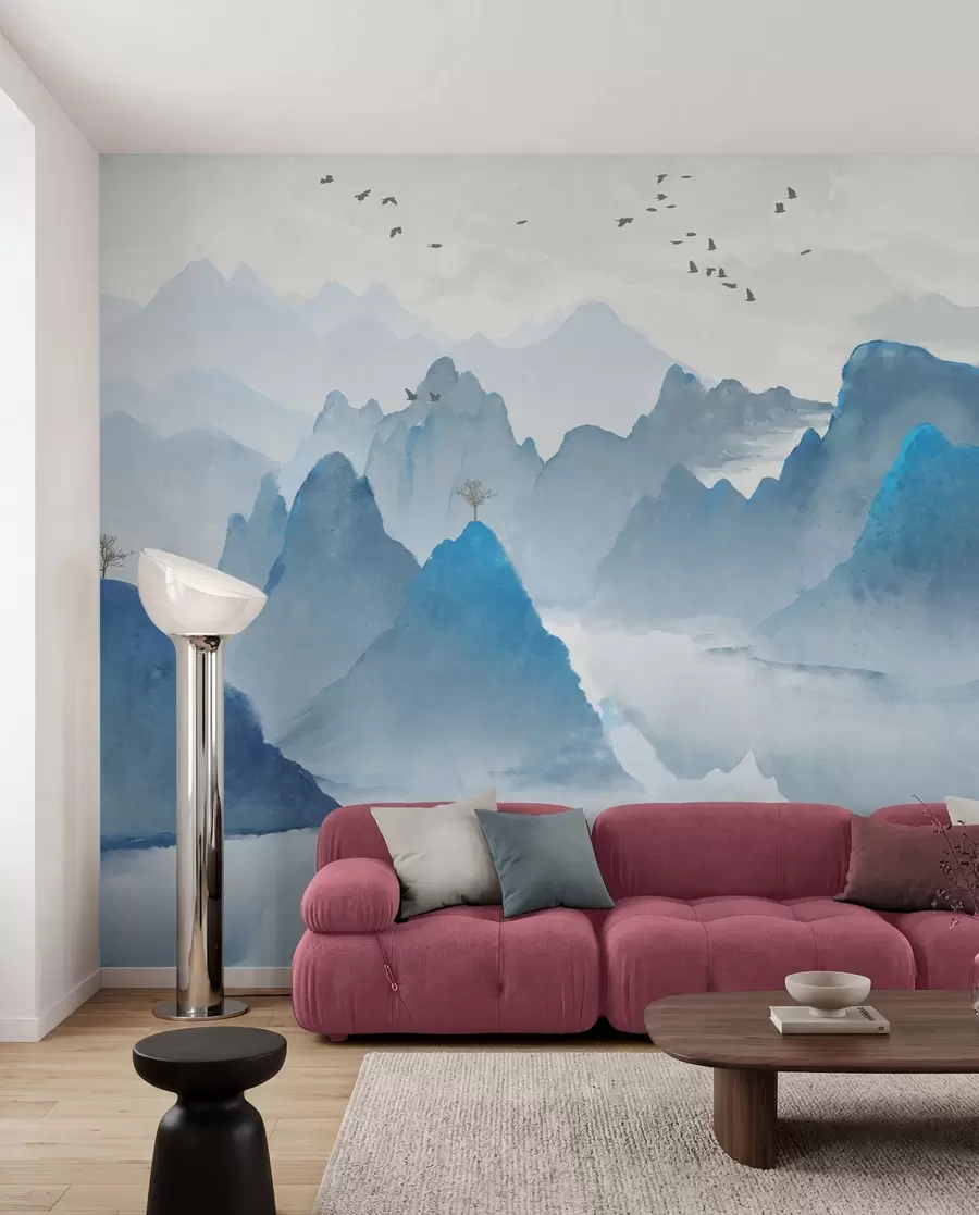 zidne murale Plave planine u32523
