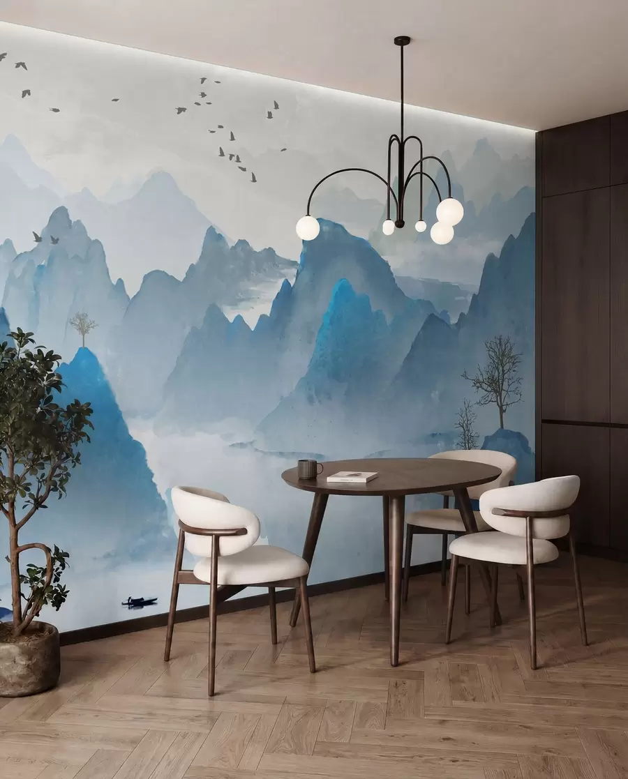 zidne murale Plave planine u32523
