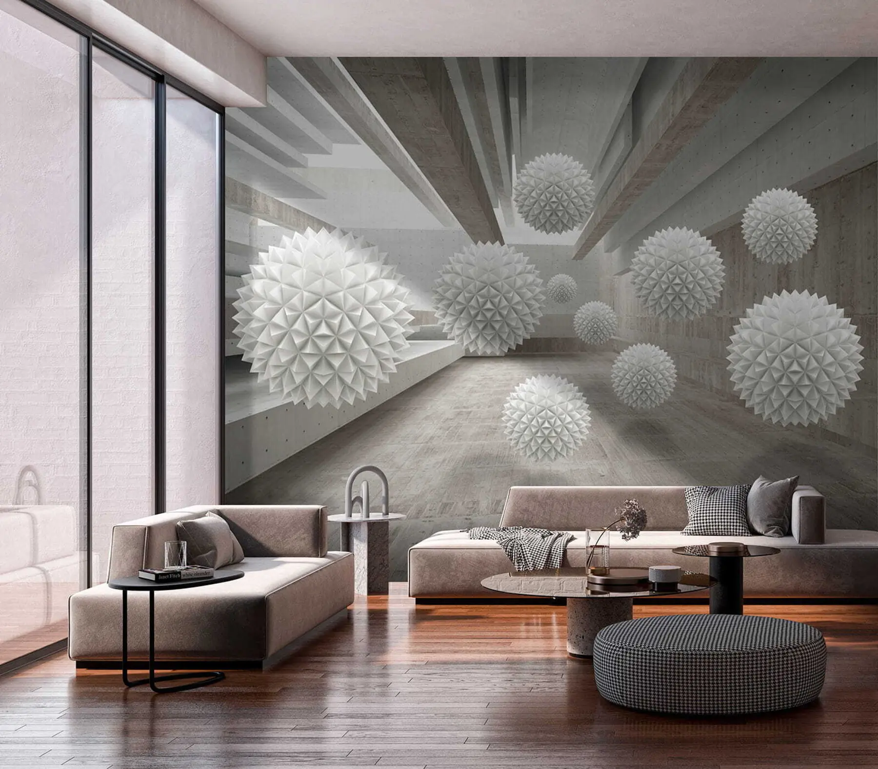 zidne murale Sfere lebde u zraku u34969