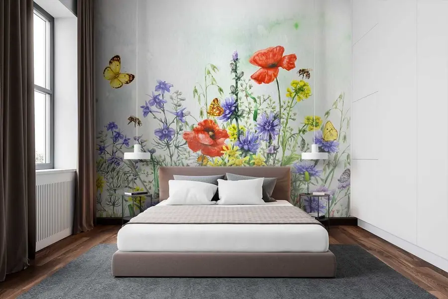 zidne murale Ljetni buket u43104