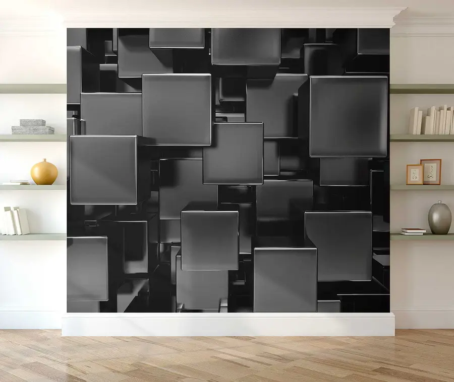 zidne murale Anodizirane kocke od titana u53412