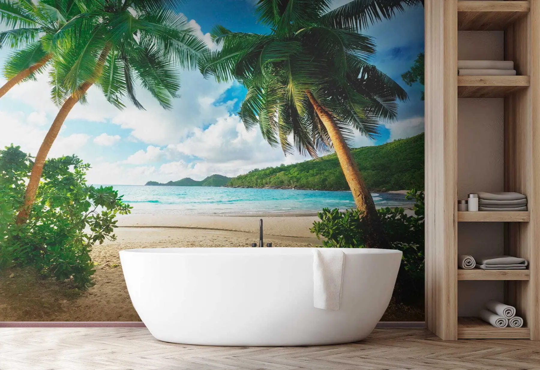 zidne murale Oblak, nebo i biljka u53753