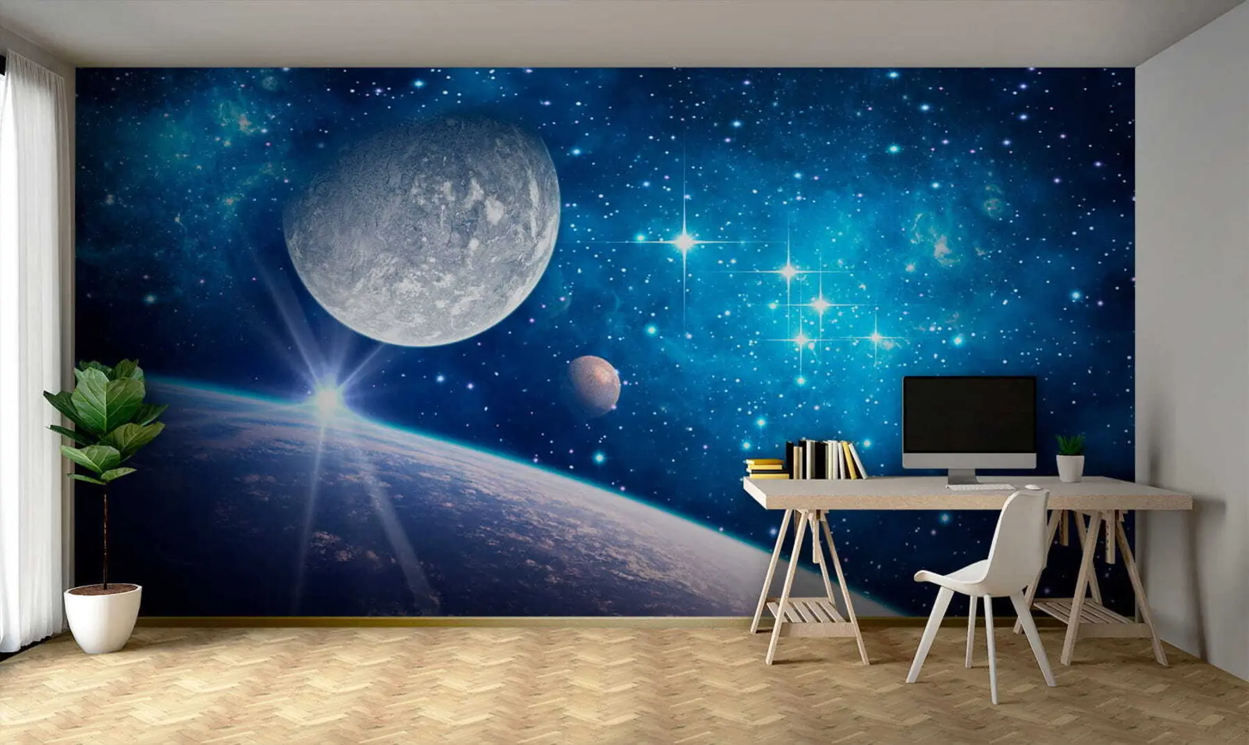 zidne murale Uronite u svemir u57785