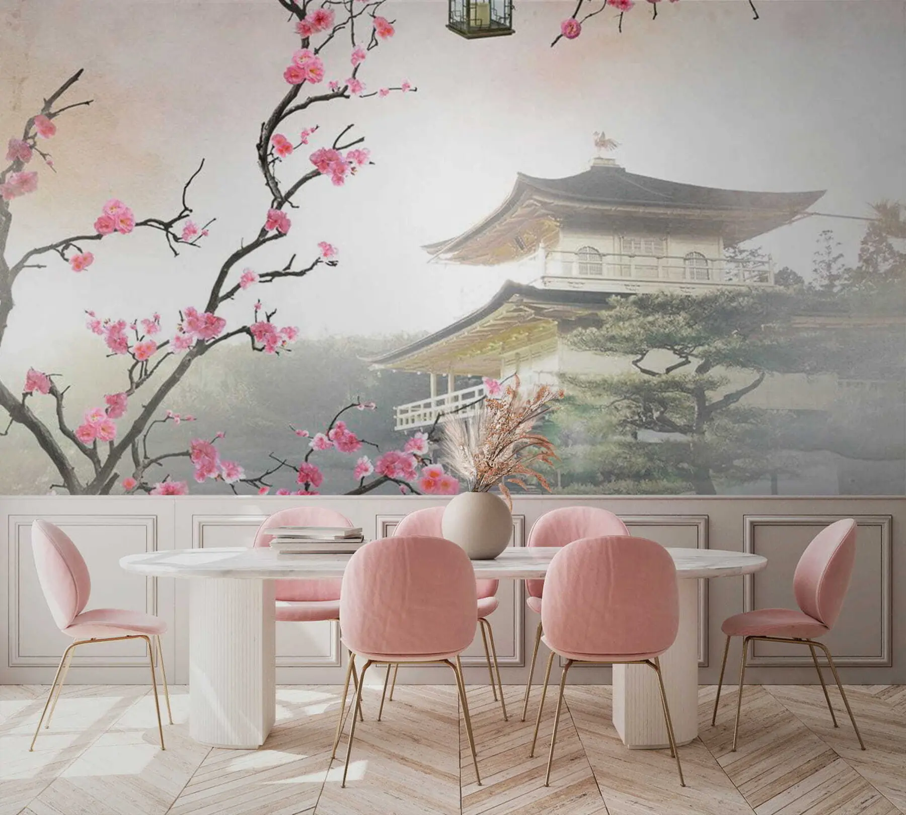 zidne murale Biljke, voda i botanika u60294