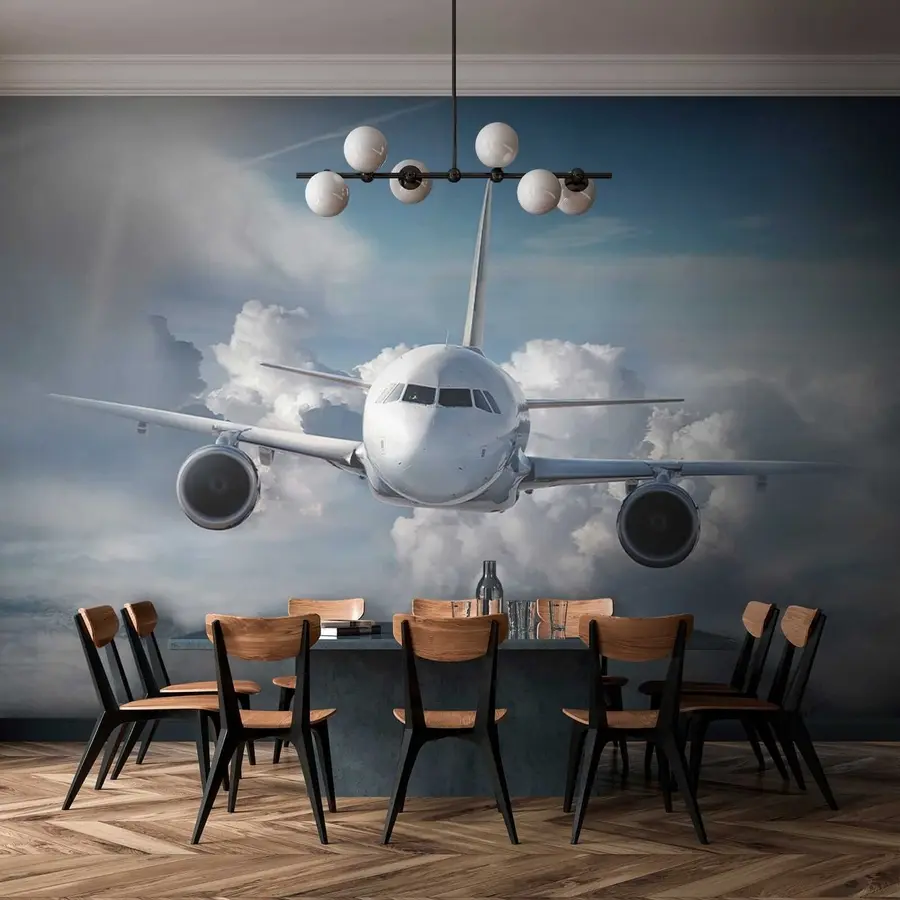 zidne murale Avion u oblacima u62417