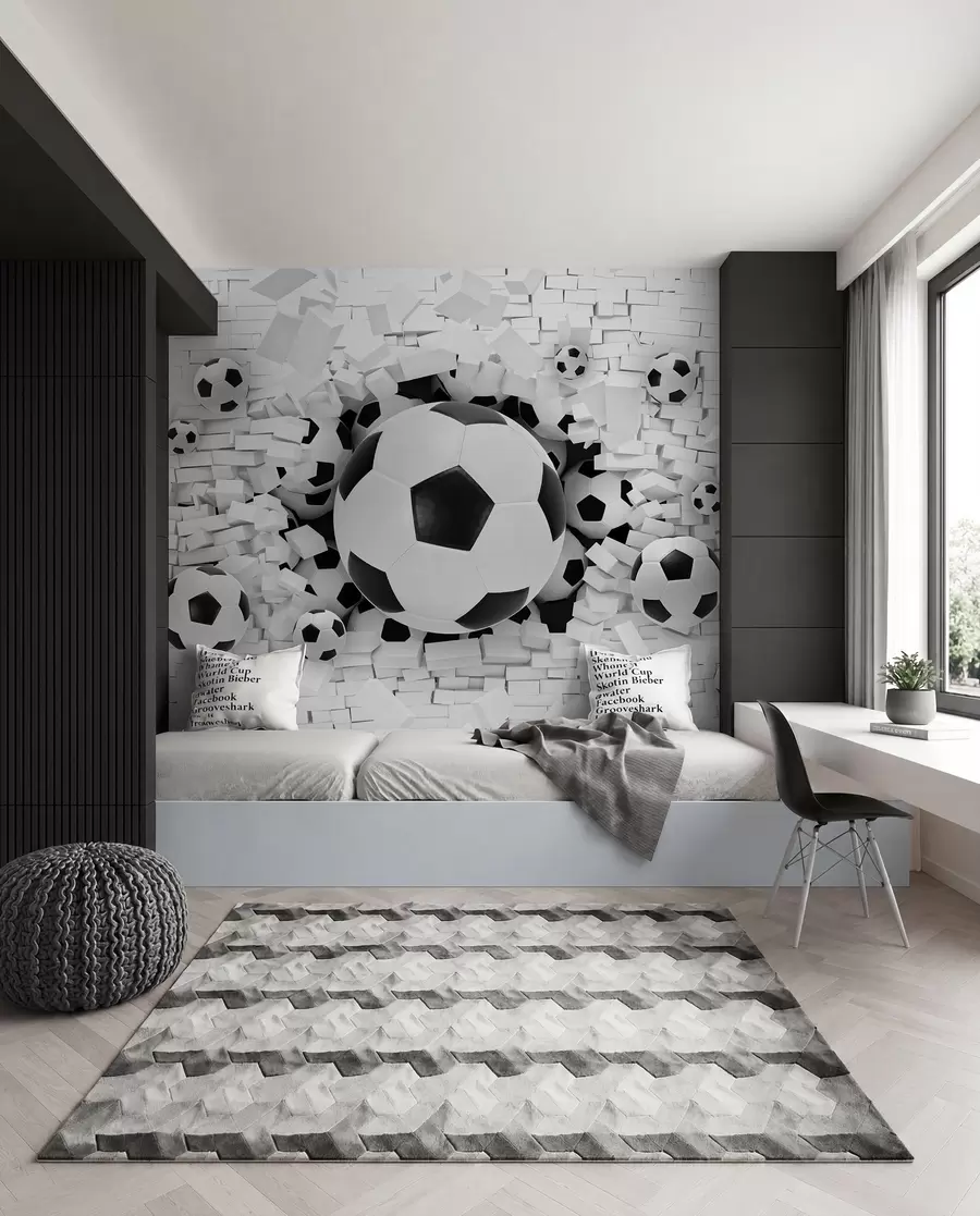 zidne murale Fotografija, nogomet i nogomet u70633