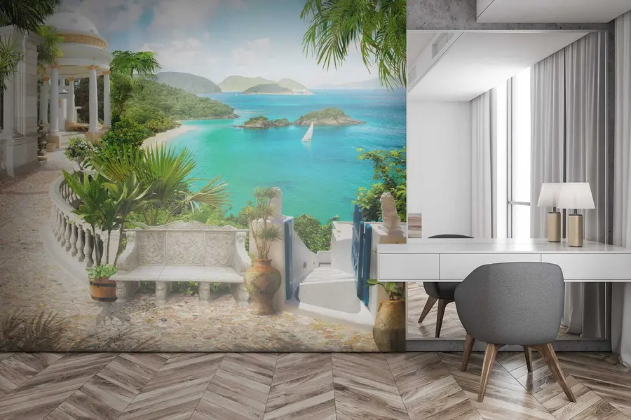 zidne murale Odmor na obali u79434