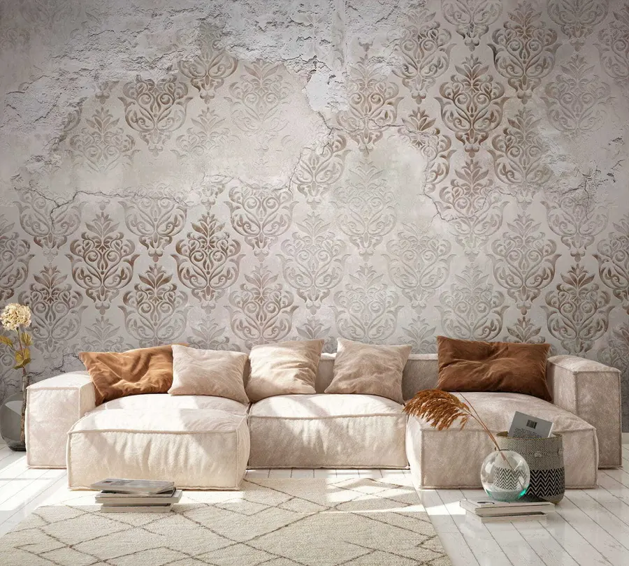 zidne murale Vintage ornament u59142