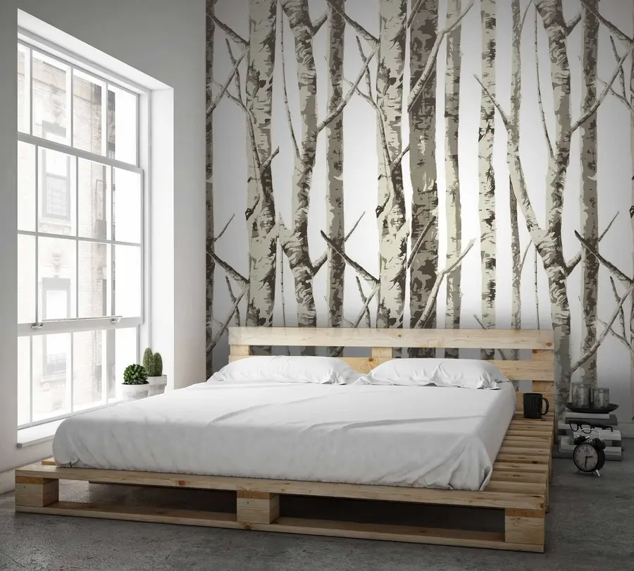 zidne murale Biljka, grančica i prirodni krajolik u58970