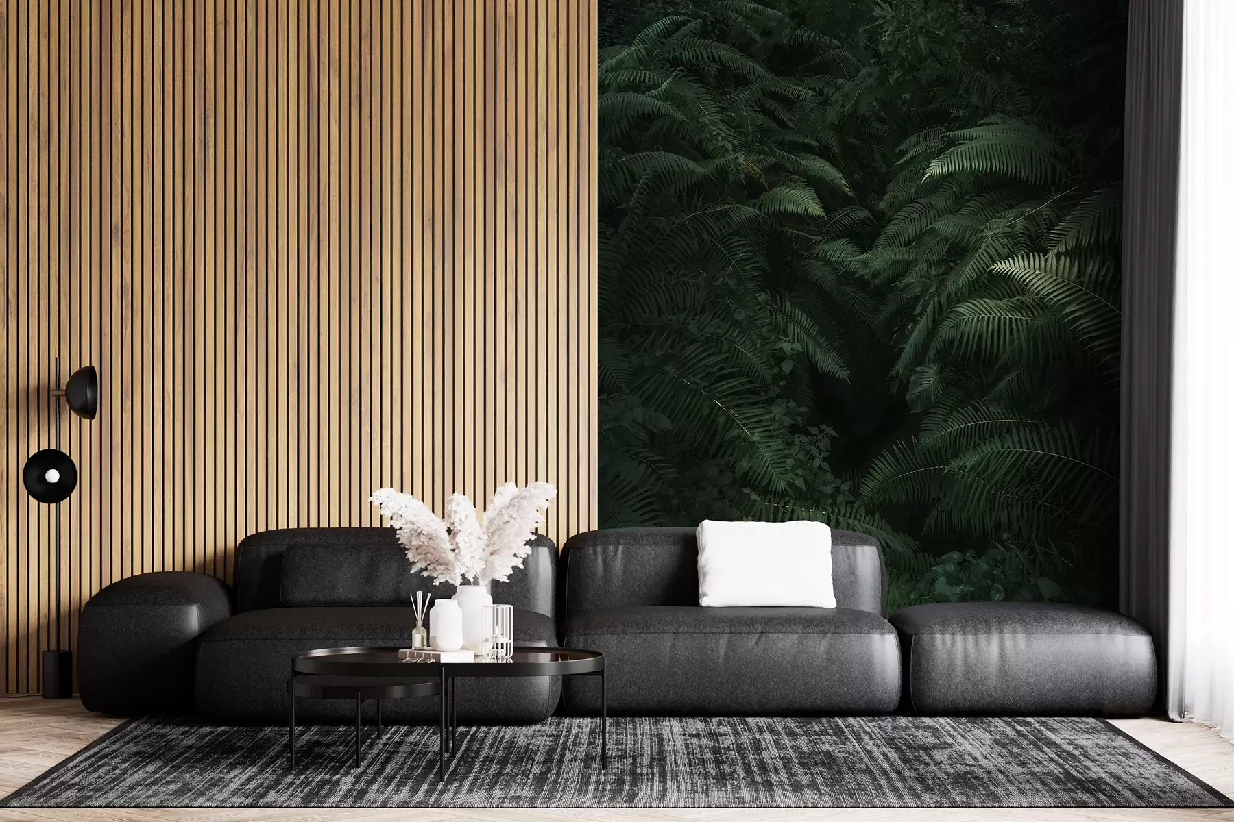 zidne murale Šikare paprati u51904