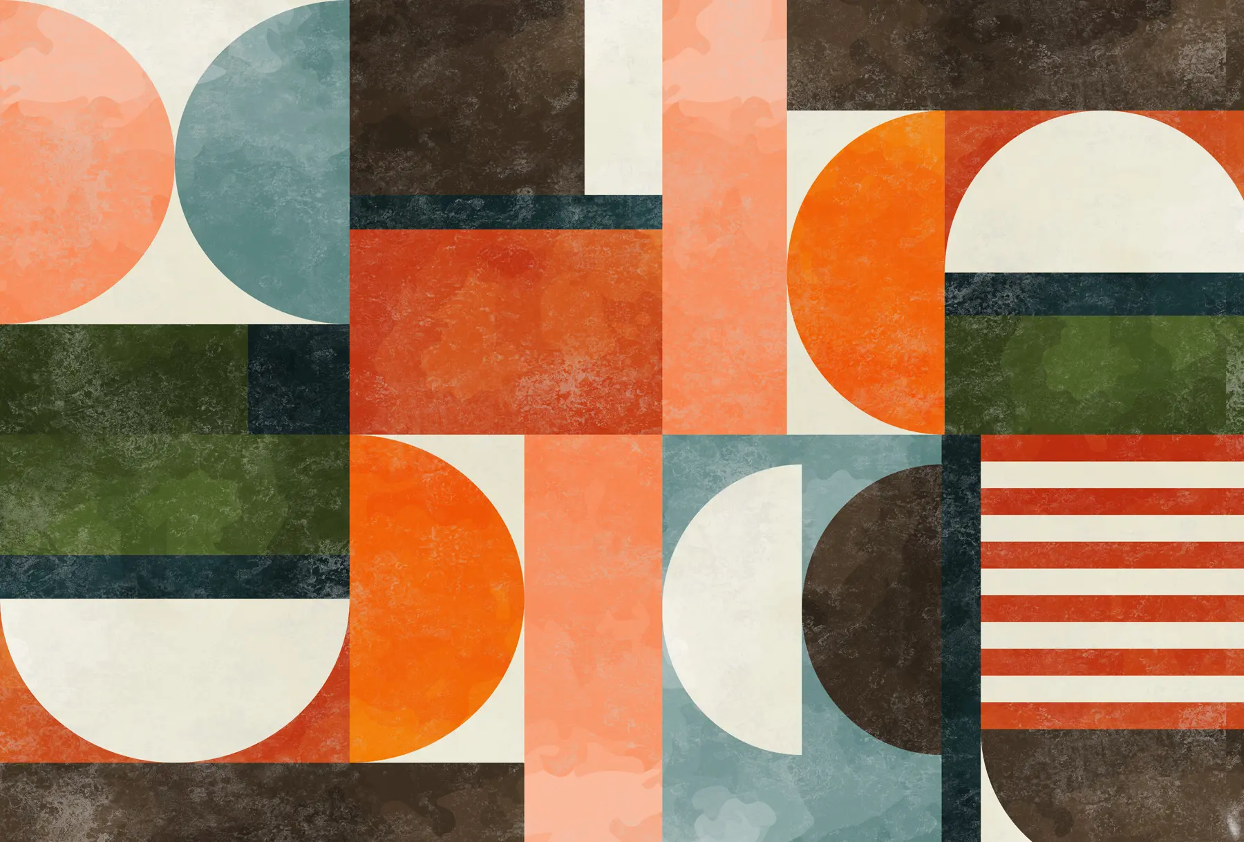 zidne murale Retro deco u71427