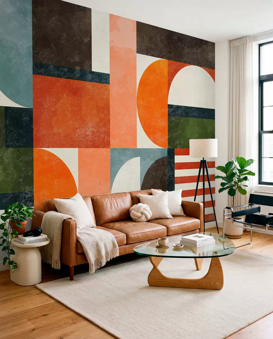 zidne murale Retro deco u71427