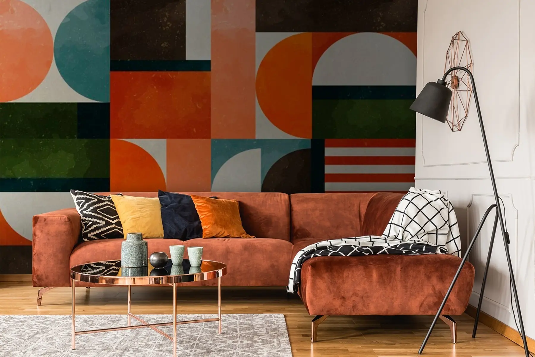 zidne murale Retro deco u71427