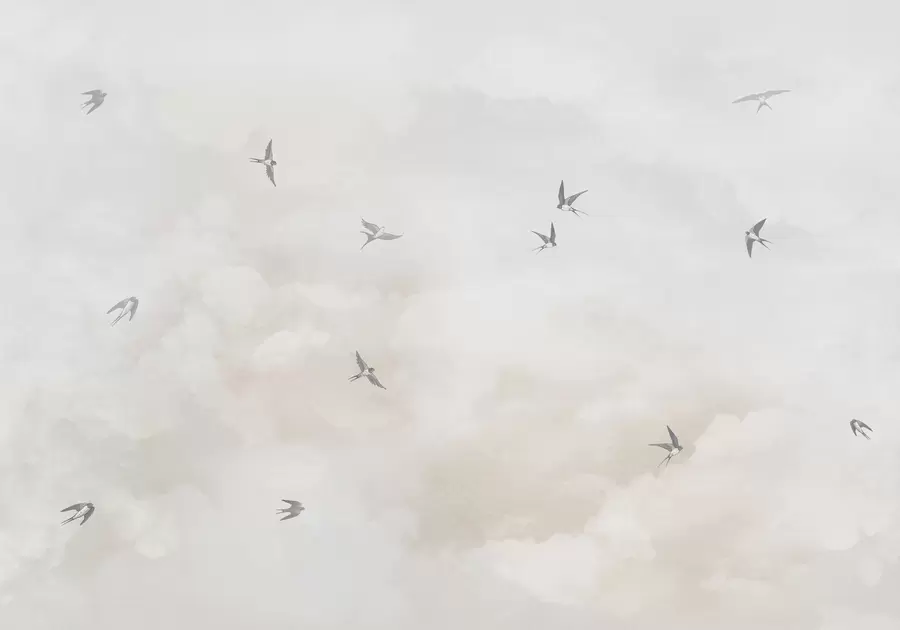 zidne murale Nebo s lastama w00526v2