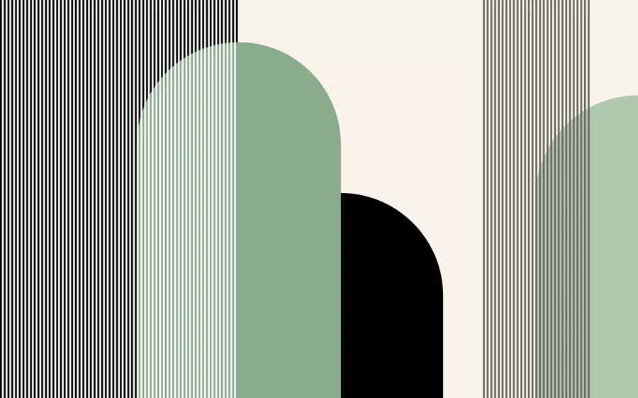 zidne murale Apstrakcija s linijama w00631v1