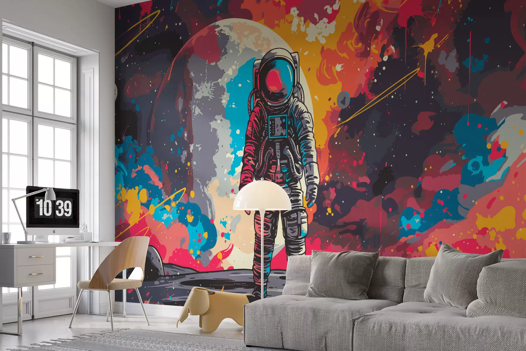 zidne murale Astronaut w08201