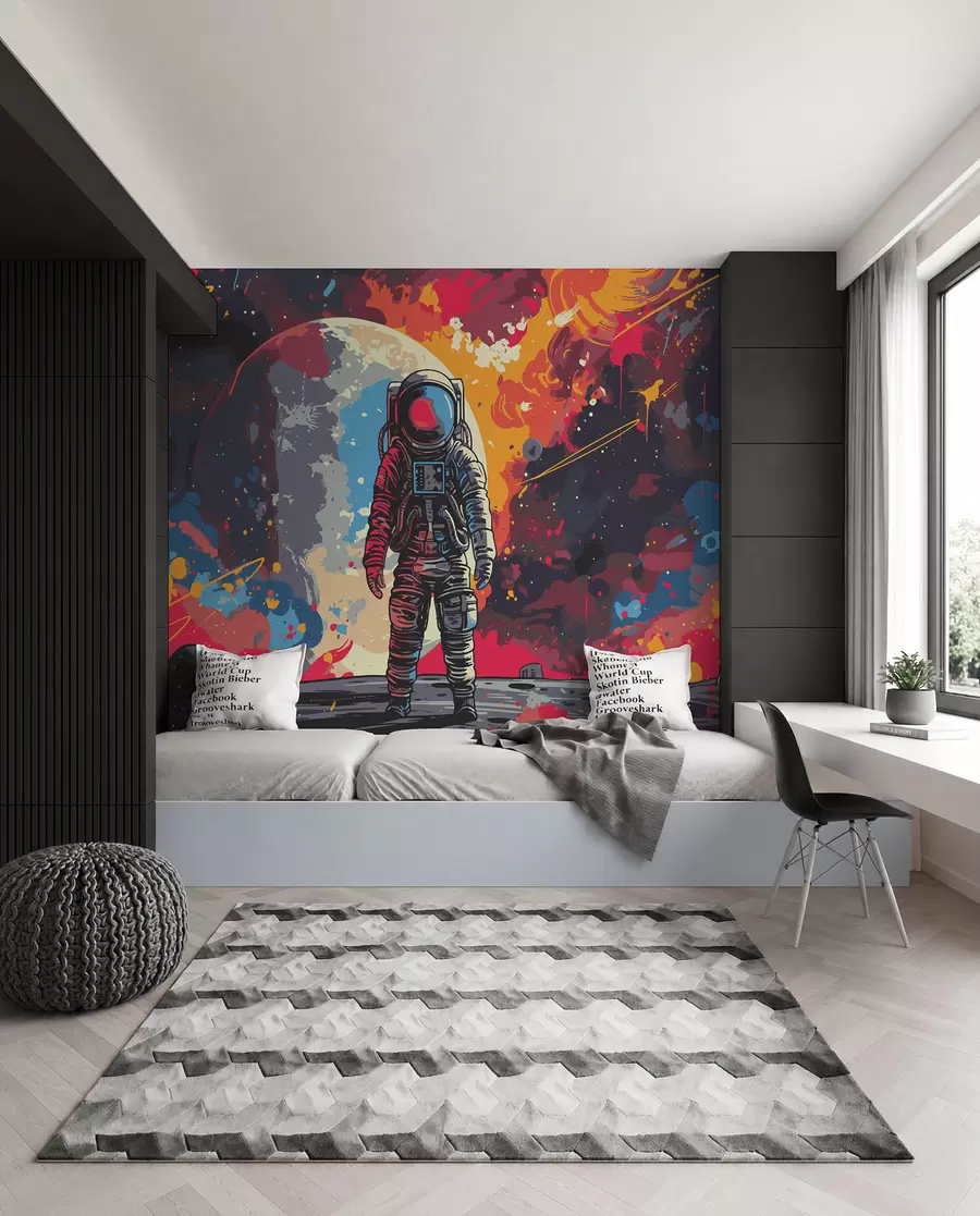 zidne murale Astronaut w08201