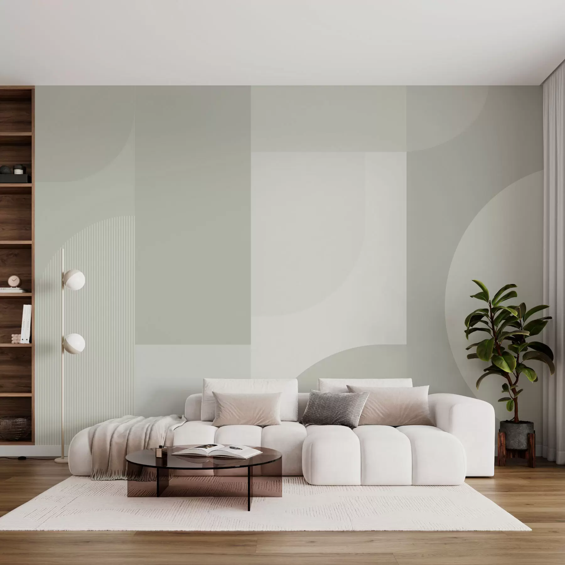 zidne murale Moderan geometrijski minimalizam w01500