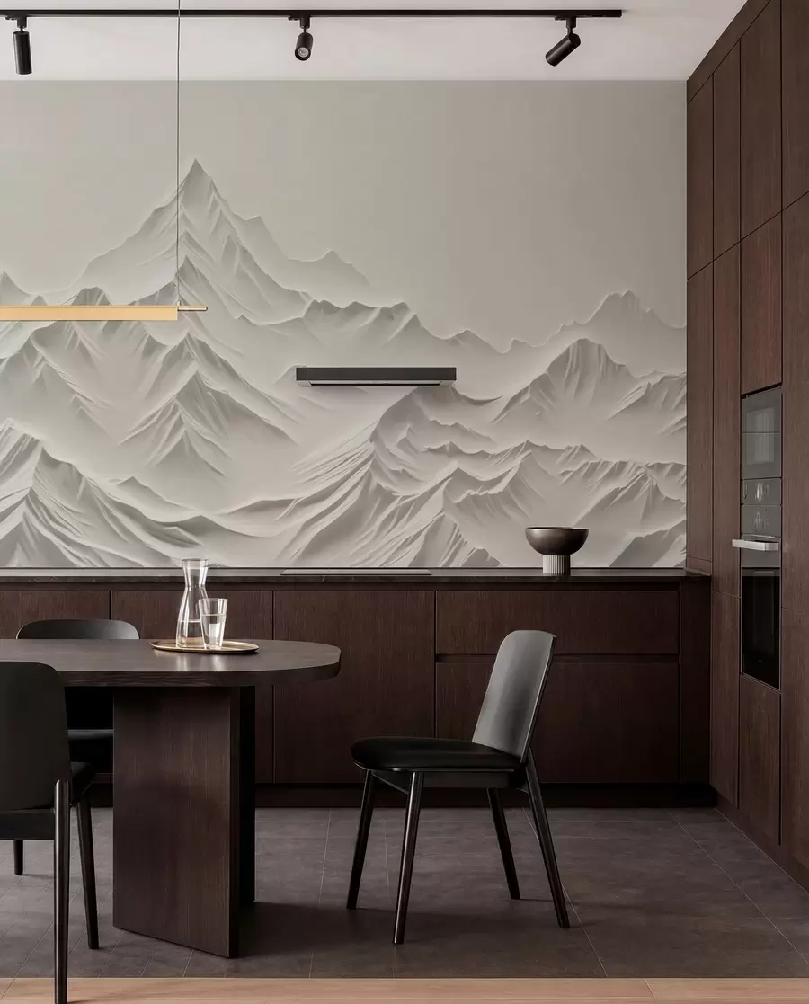 zidne murale Sive planine w01644