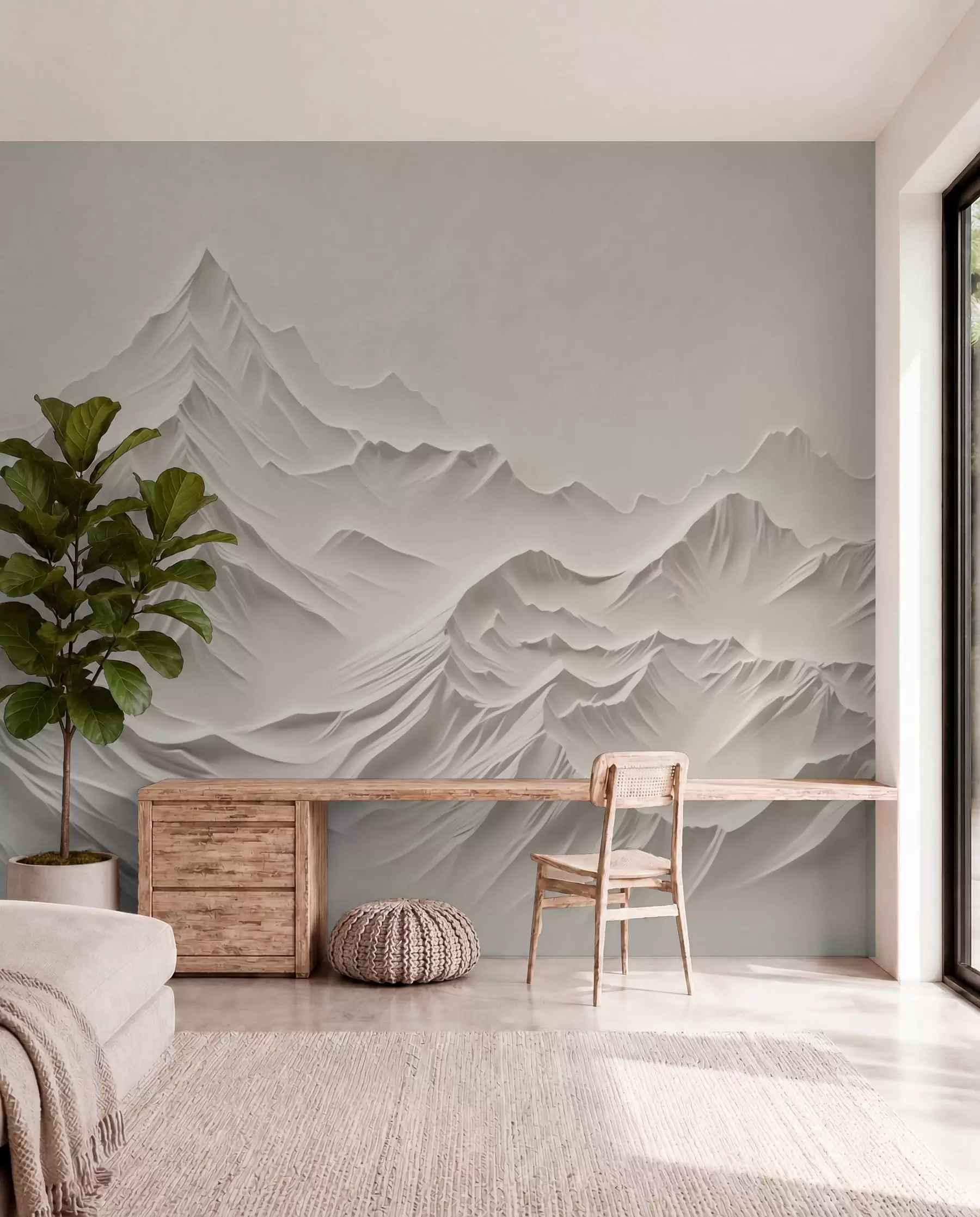 zidne murale Sive planine w01644