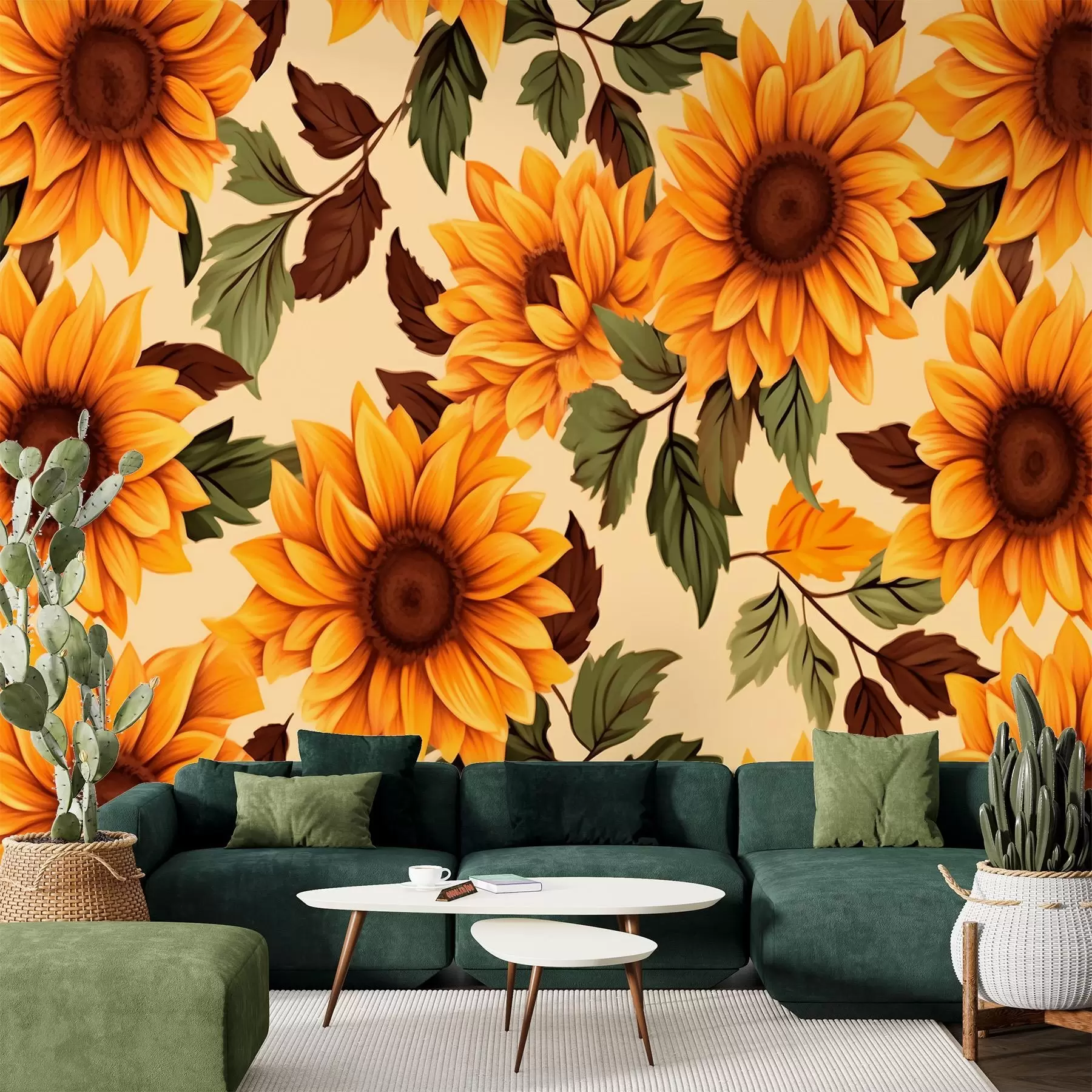 zidne murale Suncokreti w01904