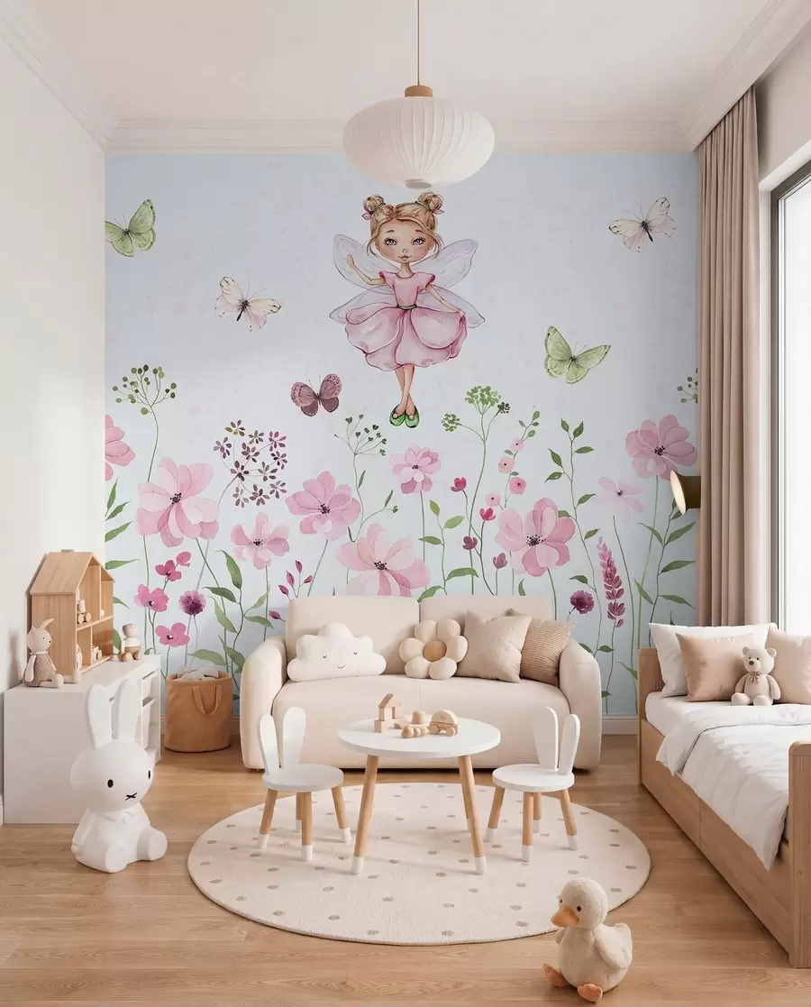 zidne murale Vila cvjetne livade w01460