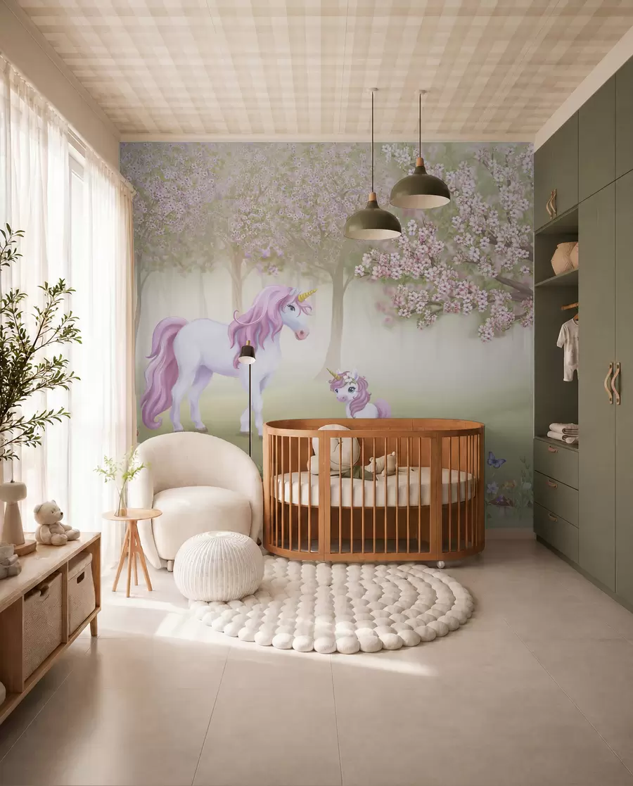 zidne murale Voćnjak jednoroga w02269