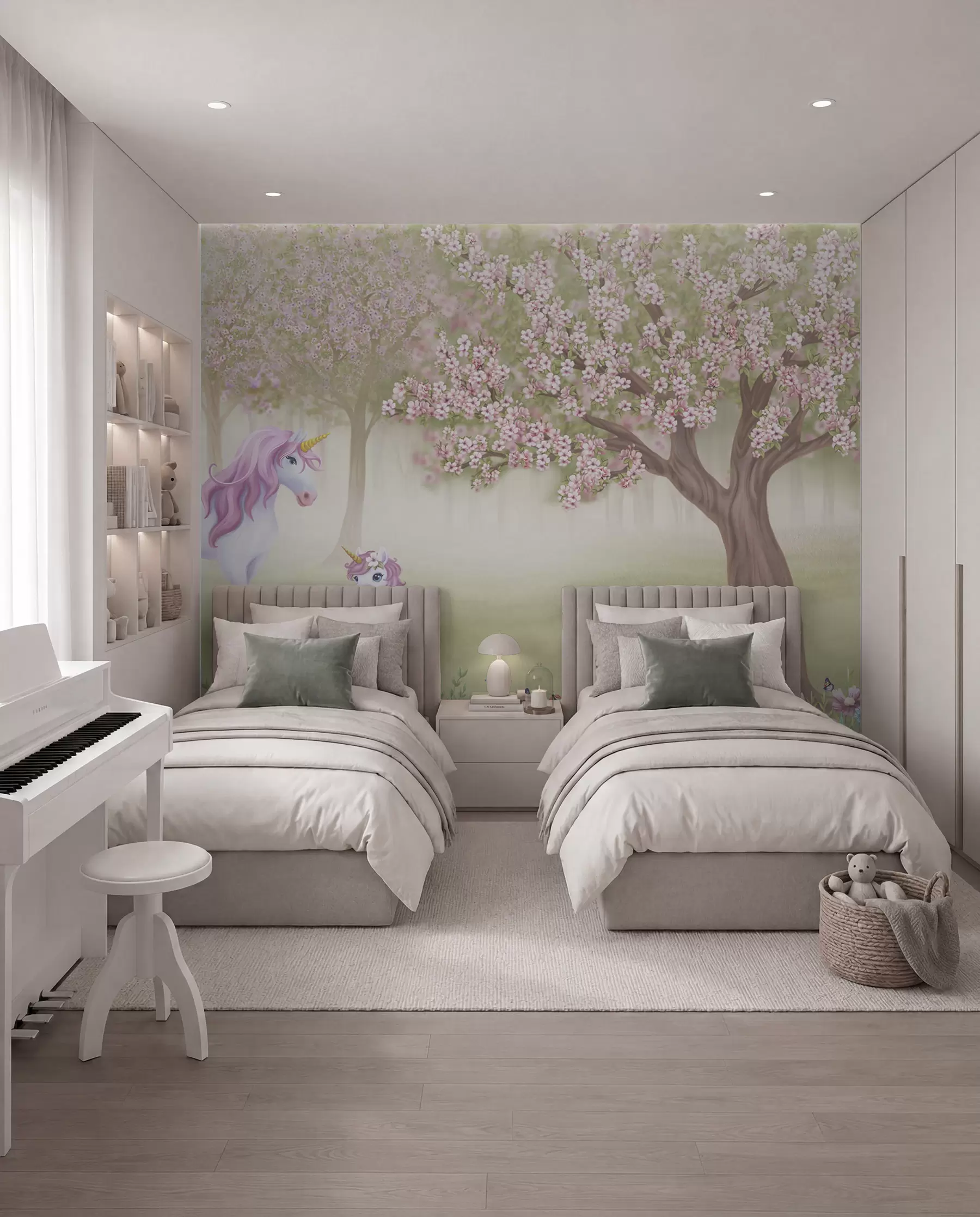 zidne murale Voćnjak jednoroga w02269