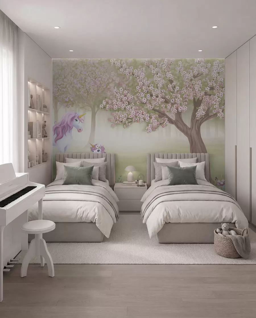 zidne murale Voćnjak jednoroga w02269