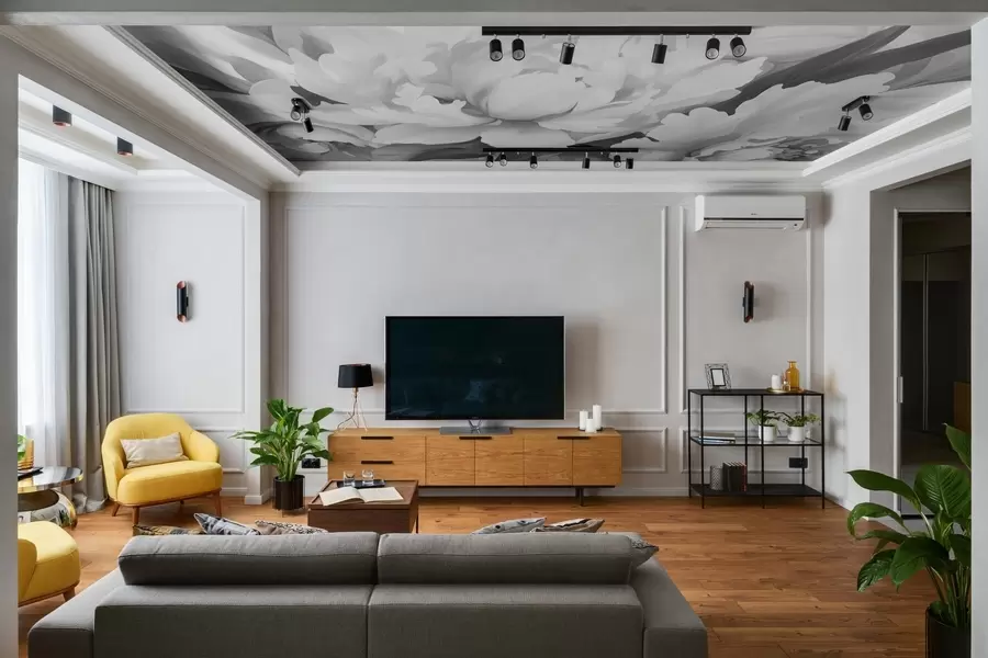 zidne murale Božuri u jednobojnoj boji w02416