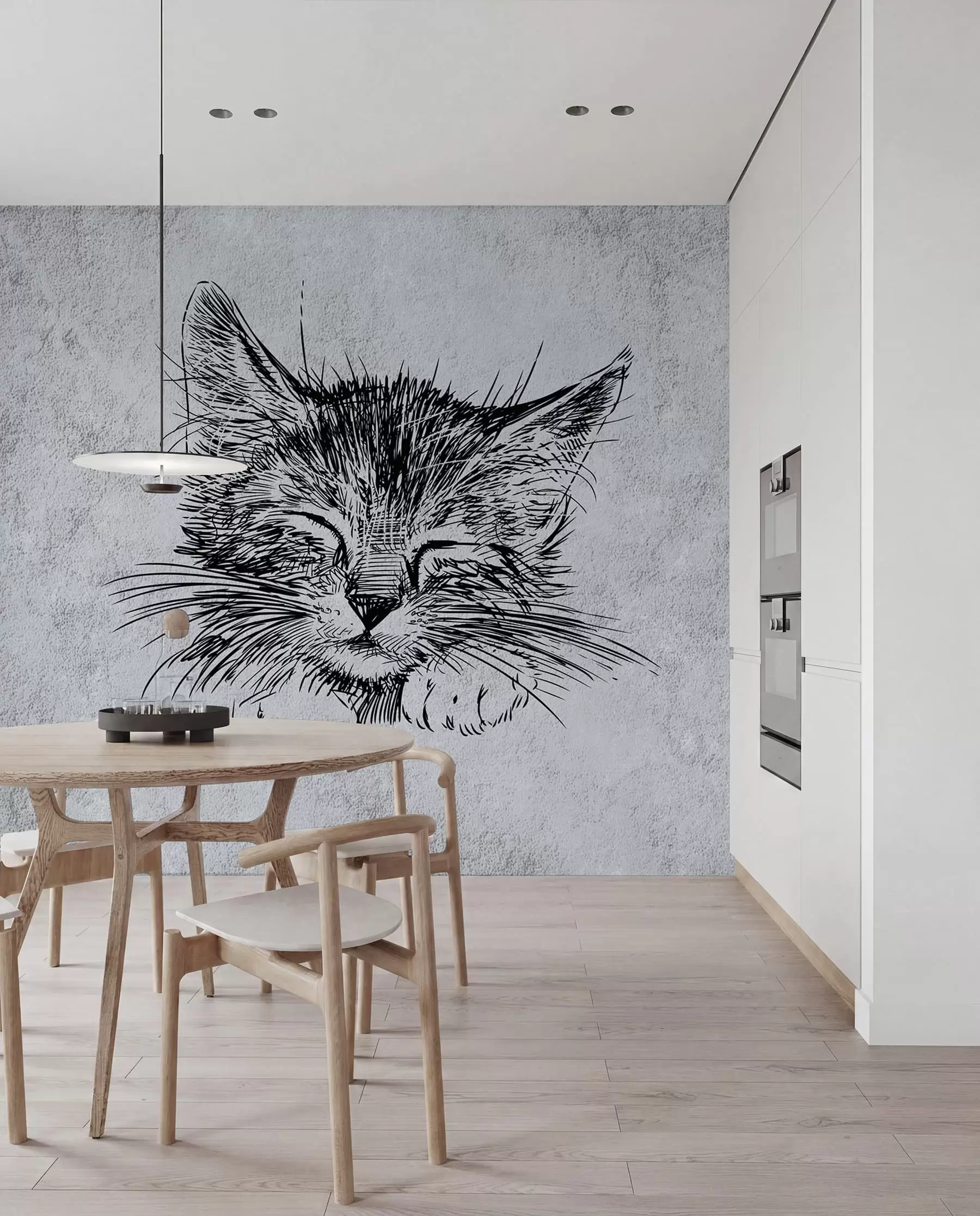 zidne murale Mačka, felidae i mesožder u43536