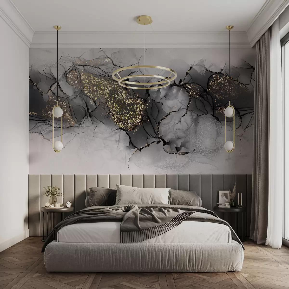 zidne murale Grana, grančica e prirodni krajolik u51038