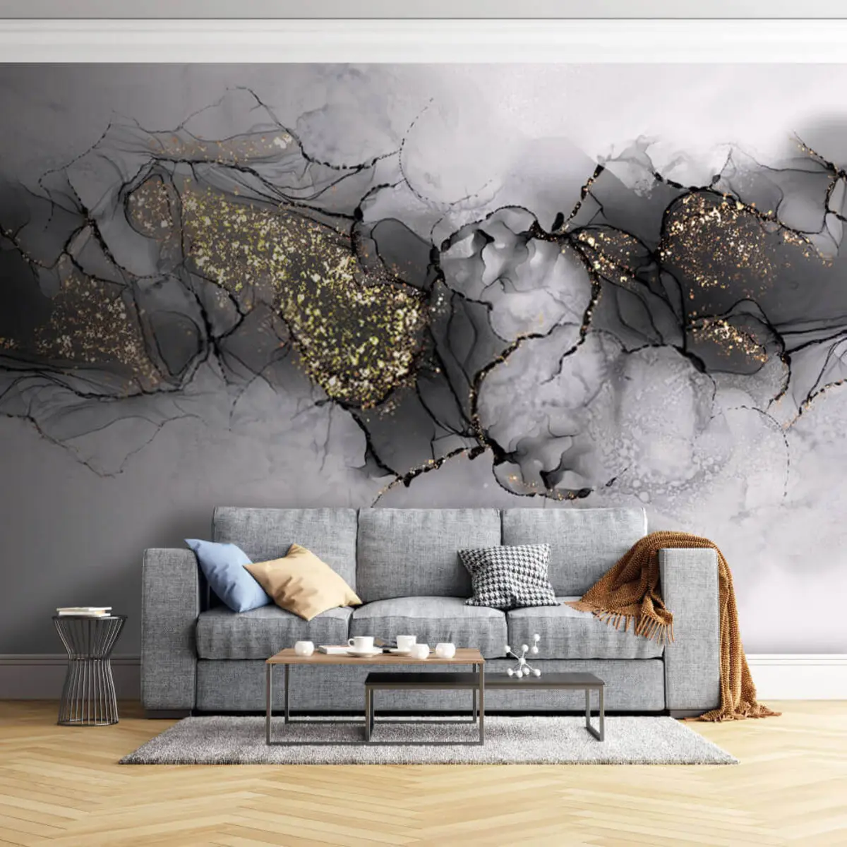 zidne murale Grana, grančica e prirodni krajolik u51038