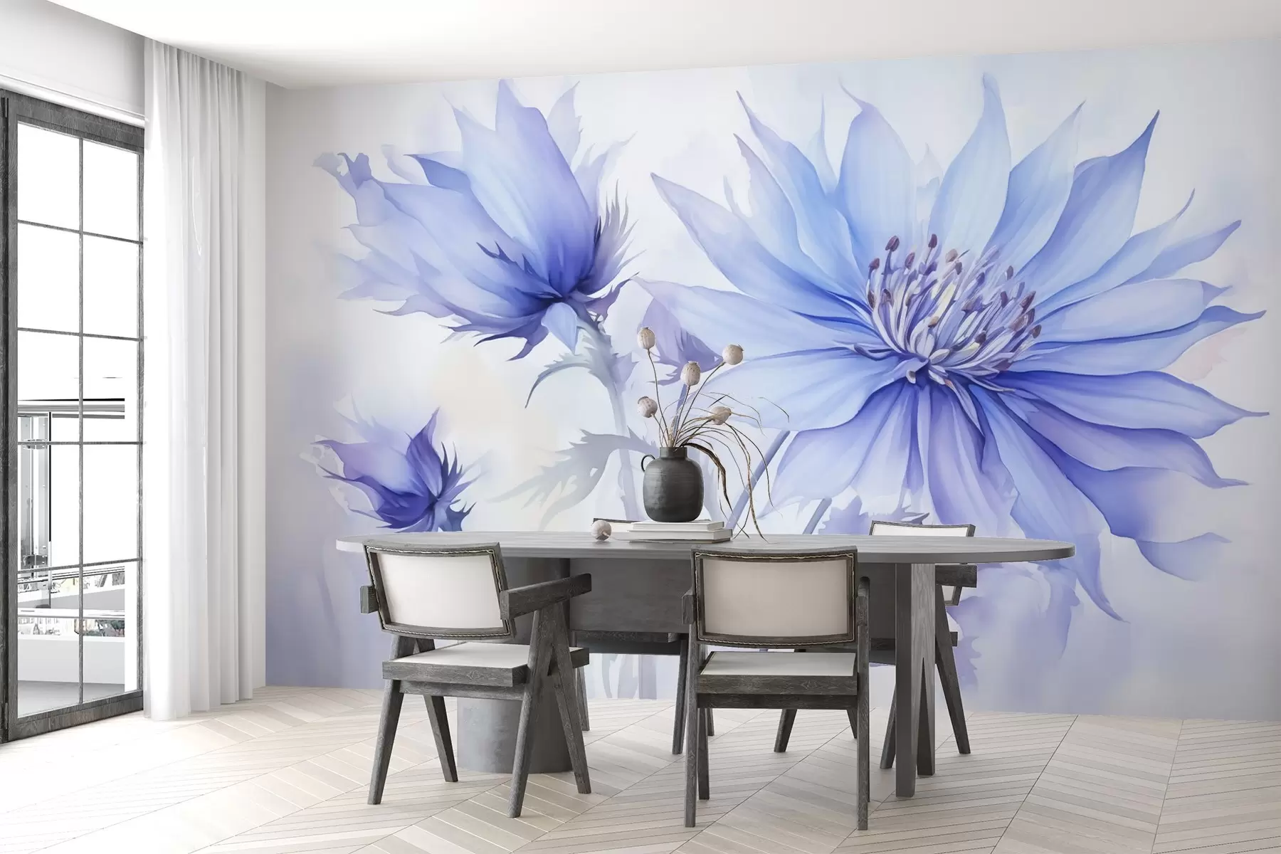 zidne murale Imitacija različka u stilu akvarela w02710