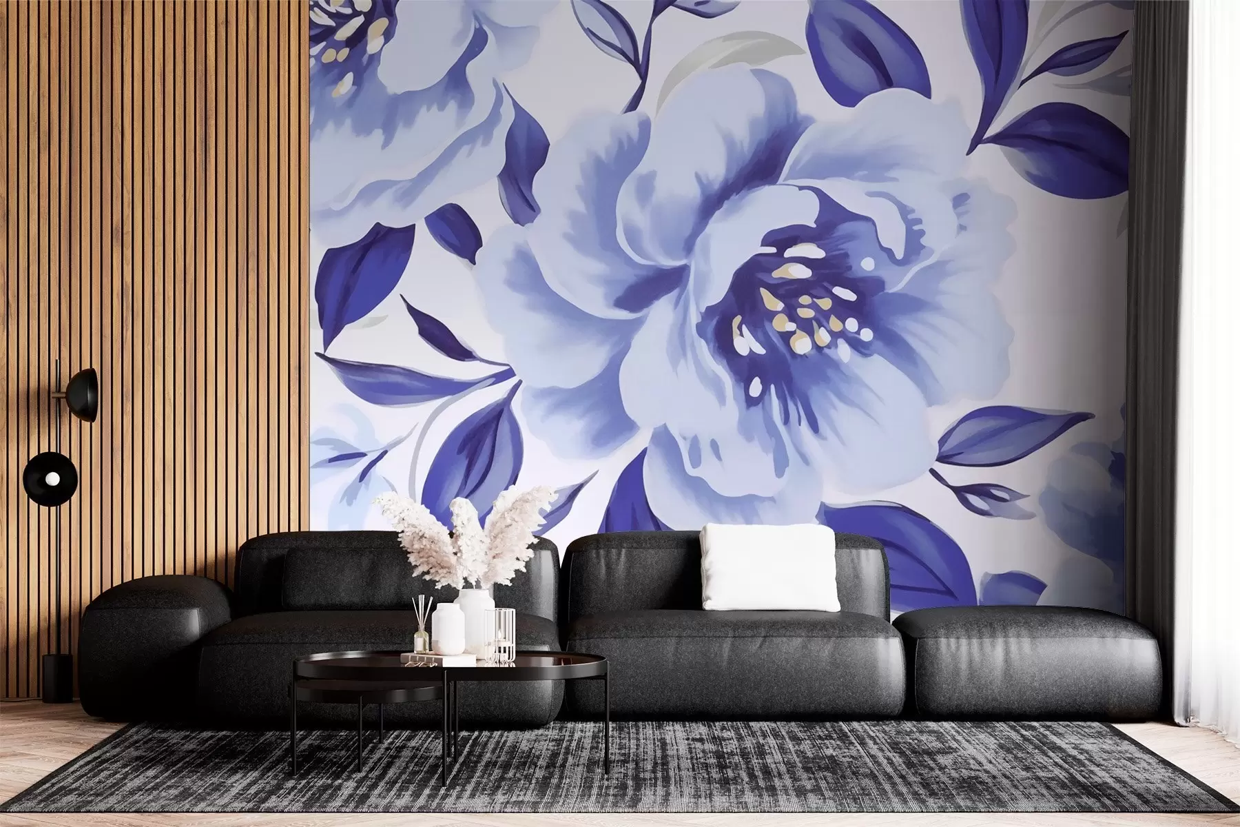 zidne murale Veliki cvijet w02757