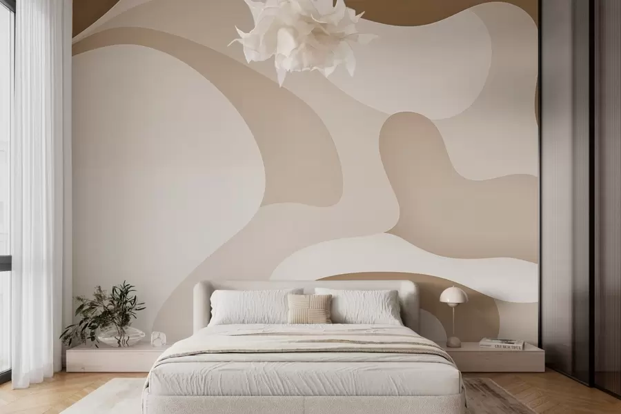 zidne murale Apstraktni valovi w02760v1