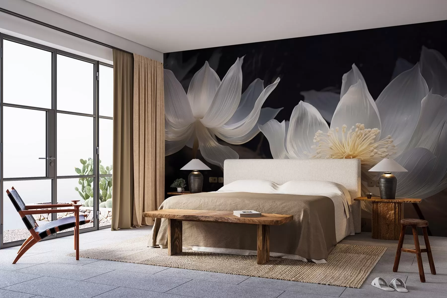 zidne murale Bujno dragocjeno cvijeće w02846