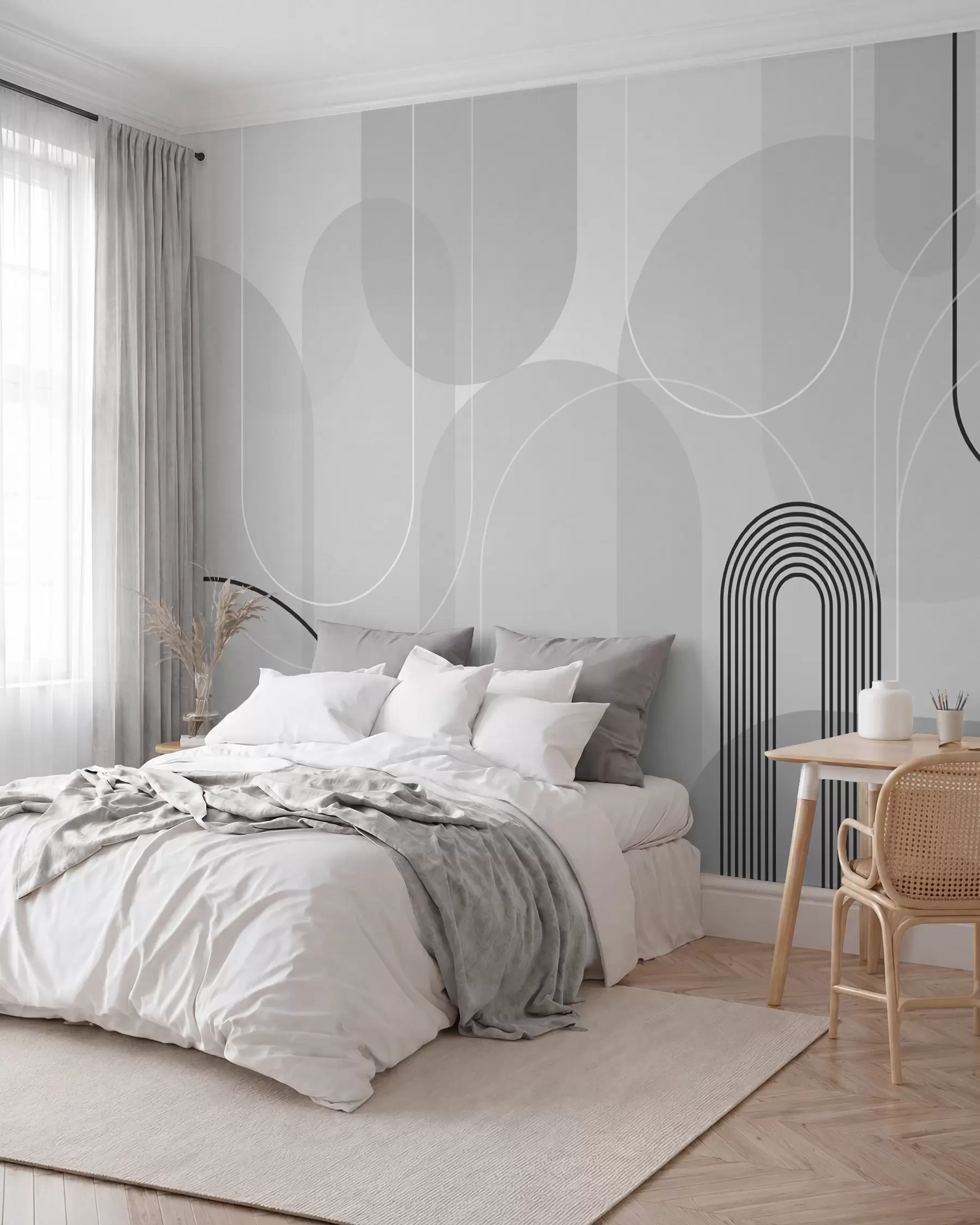 zidne murale Elegantni minimalistički lukovi w02826v1