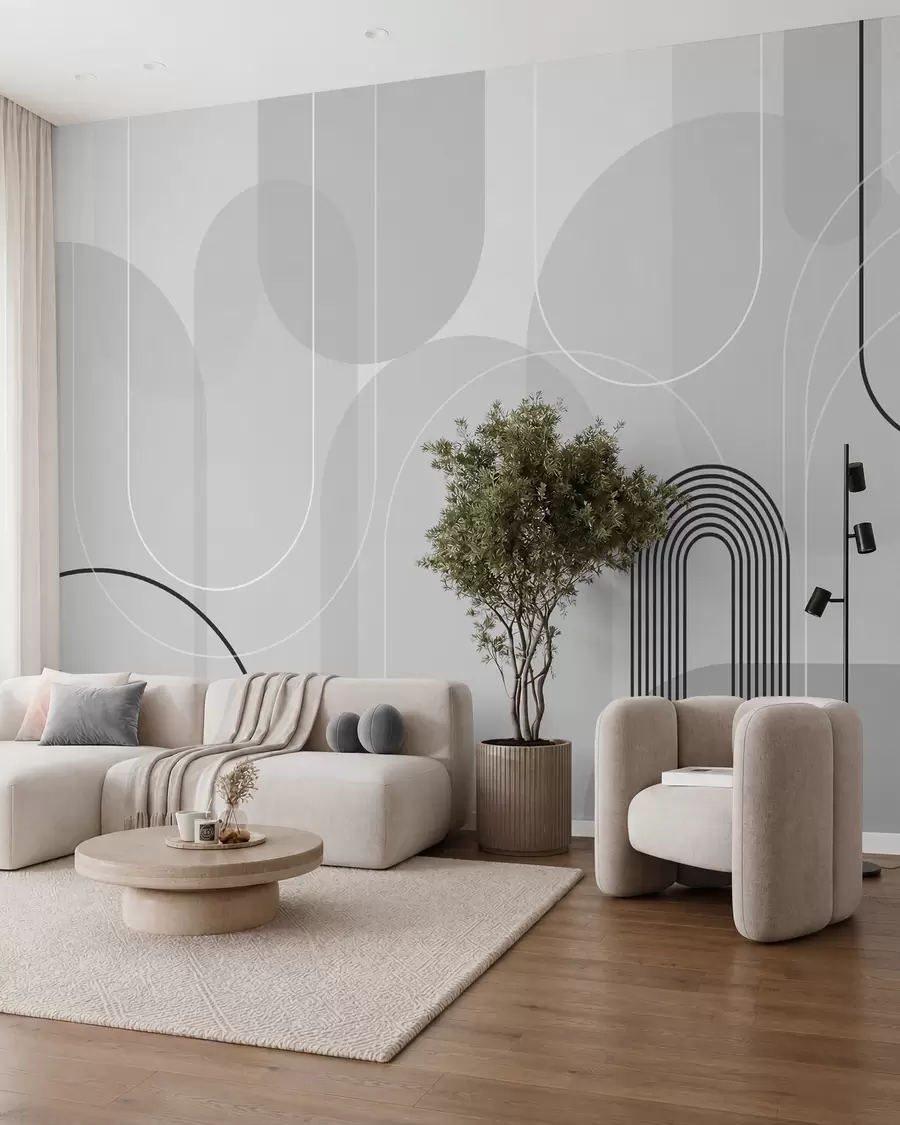 zidne murale Elegantni minimalistički lukovi w02826v1